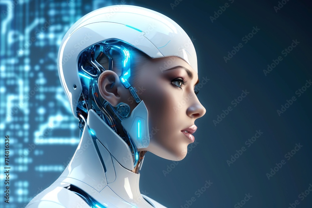 3d abstract human head,face, Psychic waves concept 3d abstract human head,face, Psychic waves concept