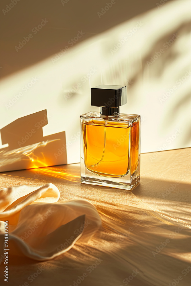 Isolated elegant perfume product Isolated elegant perfume product