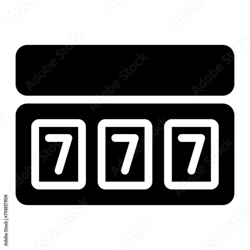 slot glyph icon