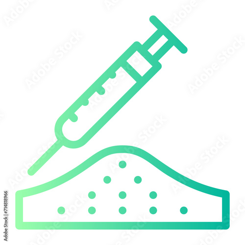 drugs gradient icon