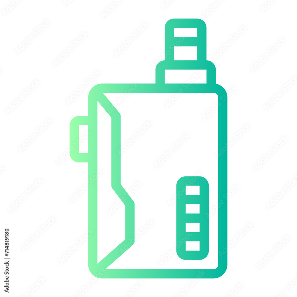 vape gradient icon vape gradient icon