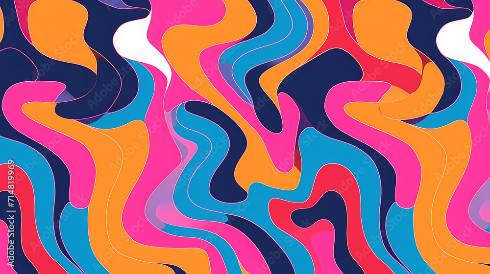 Abstract seamless doodle background, artistic backdrop Abstract seamless doodle background, artistic backdrop