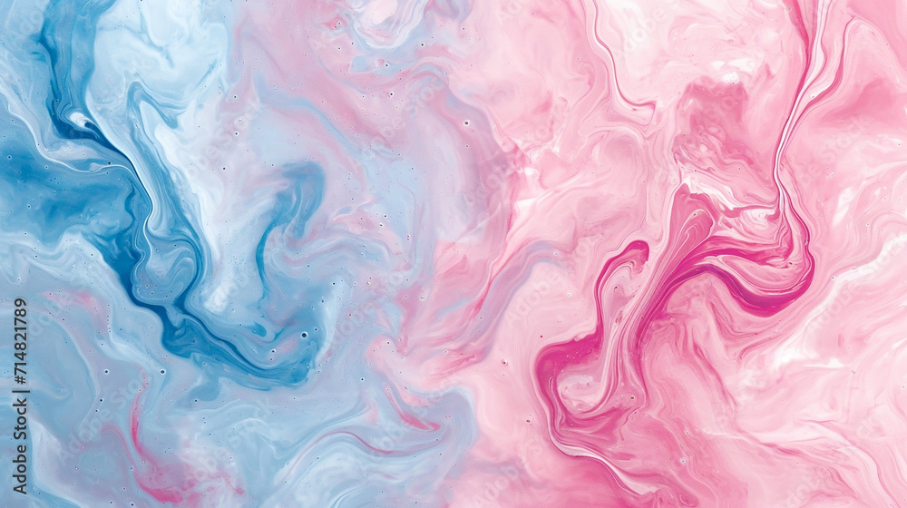 Fototapeta premium Rose Pink and Periwinkle marble background