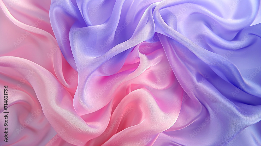 Rose Pink and Periwinkle silk background Rose Pink and Periwinkle silk background