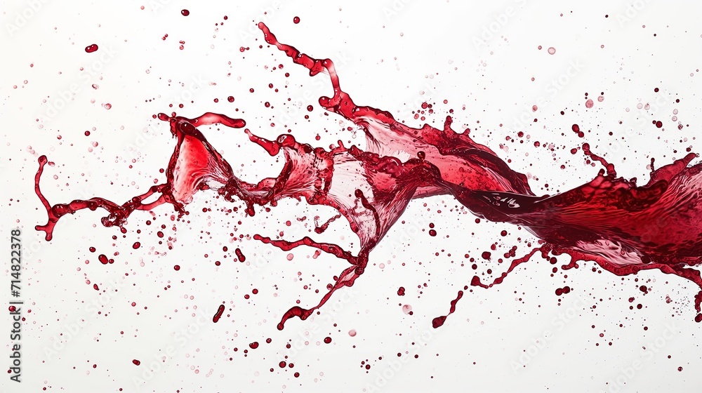 Crimson Wave: The Energy of Wine Unleashed