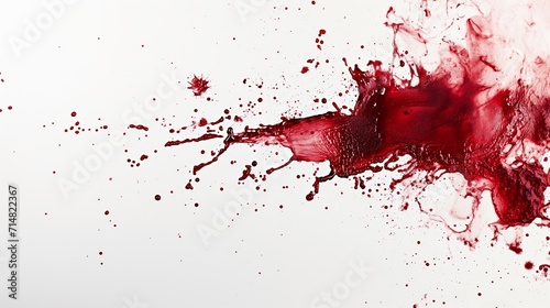 Motion in Red: Dynamic Fluid Wine Art