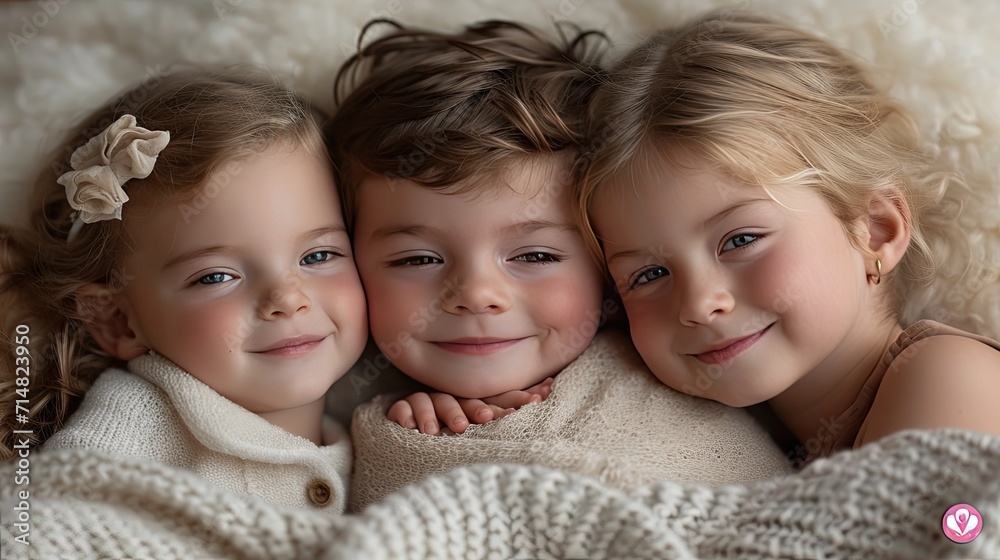 Showcase the infectious joy of a newborn giggling and laughing with their family Showcase the infectious joy of a newborn giggling and laughing with their family