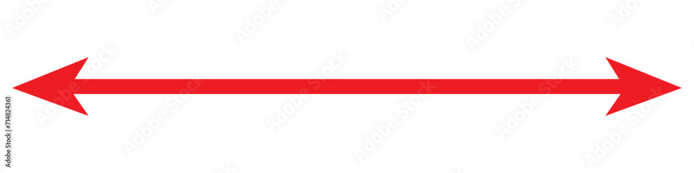Red long Arrows vector set. Arrow icon collection. Set different arrows or web design,eps10 Red long Arrows vector set. Arrow icon collection. Set different arrows or web design,eps10