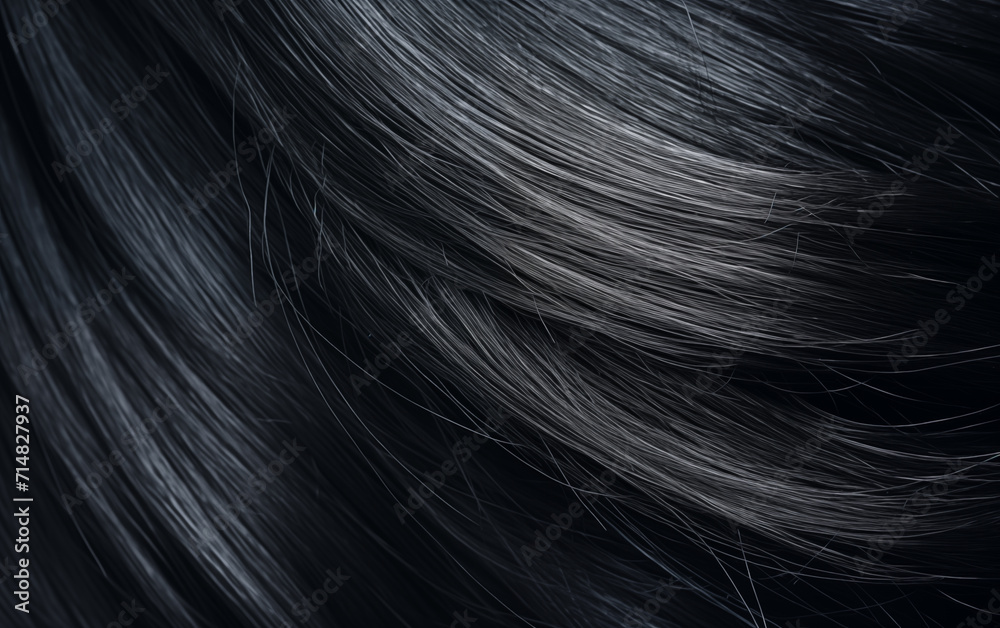 Black hair closeup,created with Generative AI tecnology.
Black hair closeup,created with Generative AI tecnology.
