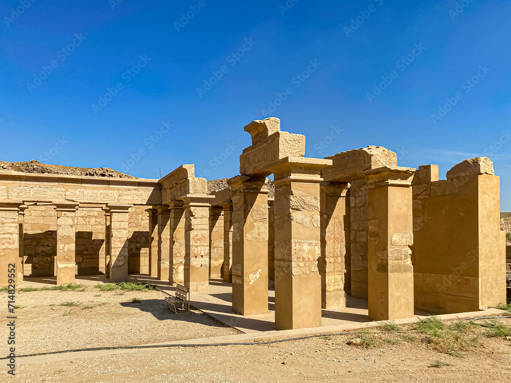 Karnak Temple is dedicated to the temple complex of Ancient Egypt. Thebes, Karnak, Luxor, Egypt Karnak Temple is dedicated to the temple complex of Ancient Egypt. Thebes, Karnak, Luxor, Egypt