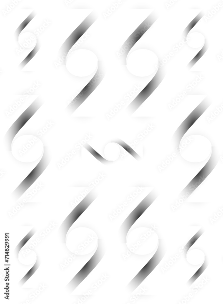 Numbers seamless pattern gradients. vector background Numbers seamless pattern gradients. vector background