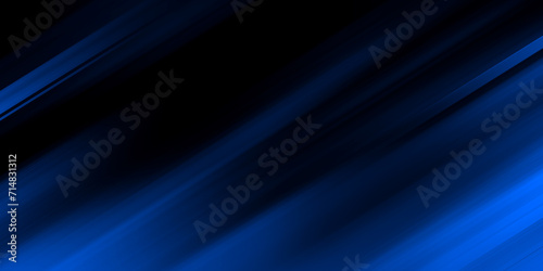 Blue abstract speed movement pattern with shiny glowing blurred line shape, gradient color 