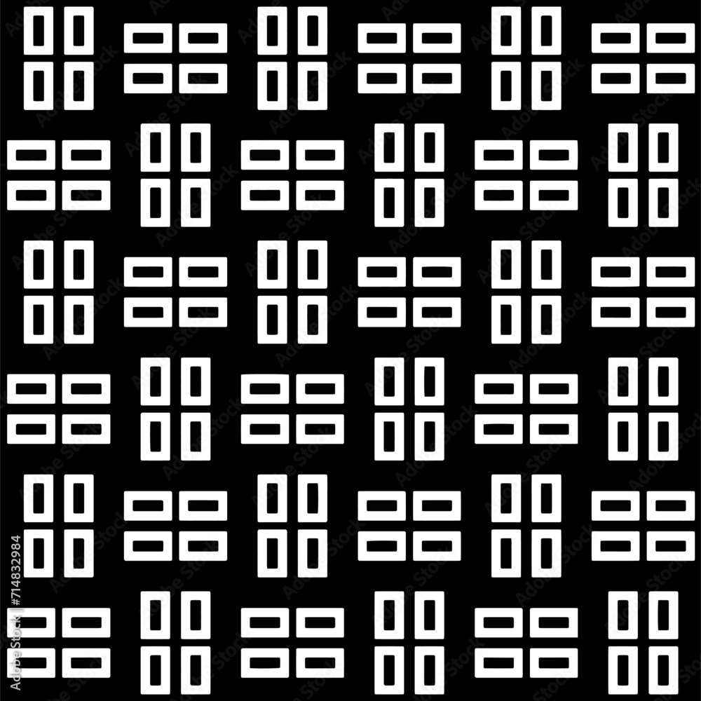 A white background with black design.Seamless texture for fashion, textile design, on wall paper, wrapping paper, fabrics and home decor. Simple repeat pattern. Geometric patterns. A white background with black design.Seamless texture for fashion, textile design, on wall paper, wrapping paper, fabrics and home decor. Simple repeat pattern. Geometric patterns.