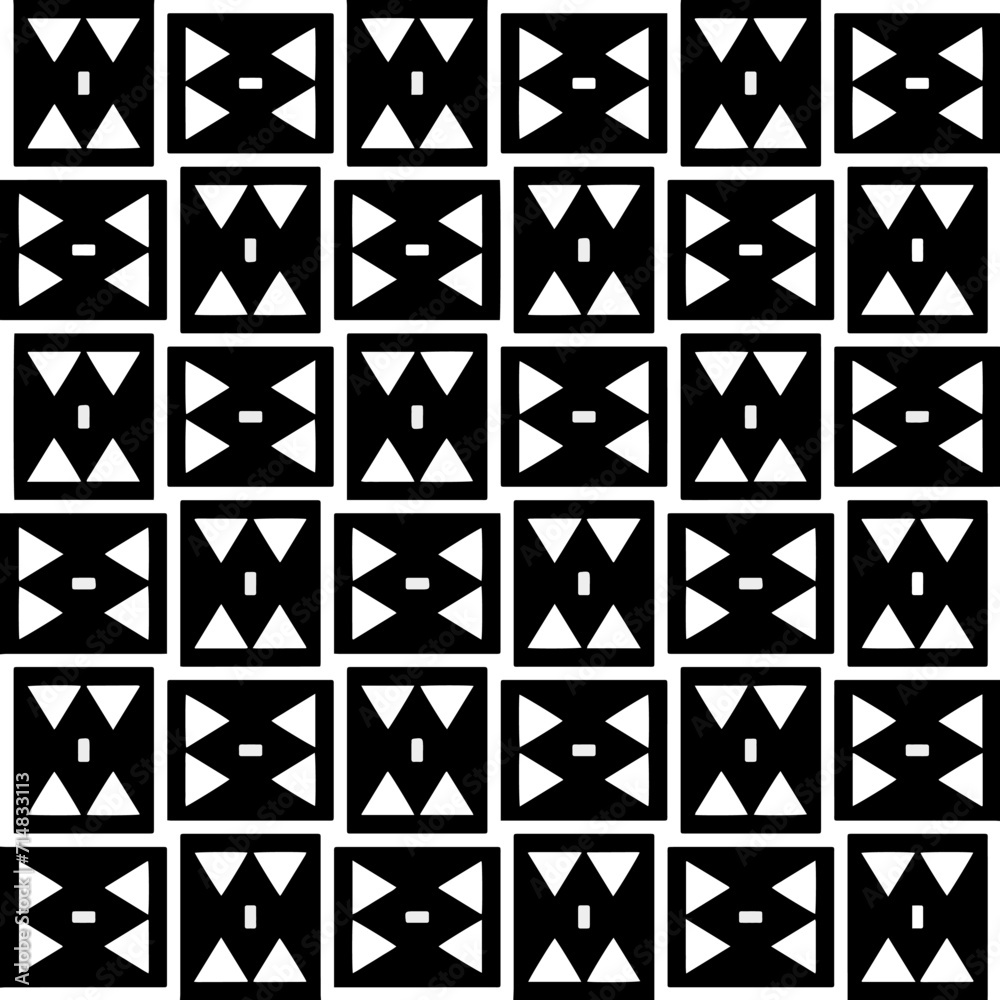 A white background with black design.Seamless texture for fashion, textile design, on wall paper, wrapping paper, fabrics and home decor. Simple repeat pattern. Geometric patterns. A white background with black design.Seamless texture for fashion, textile design, on wall paper, wrapping paper, fabrics and home decor. Simple repeat pattern. Geometric patterns.