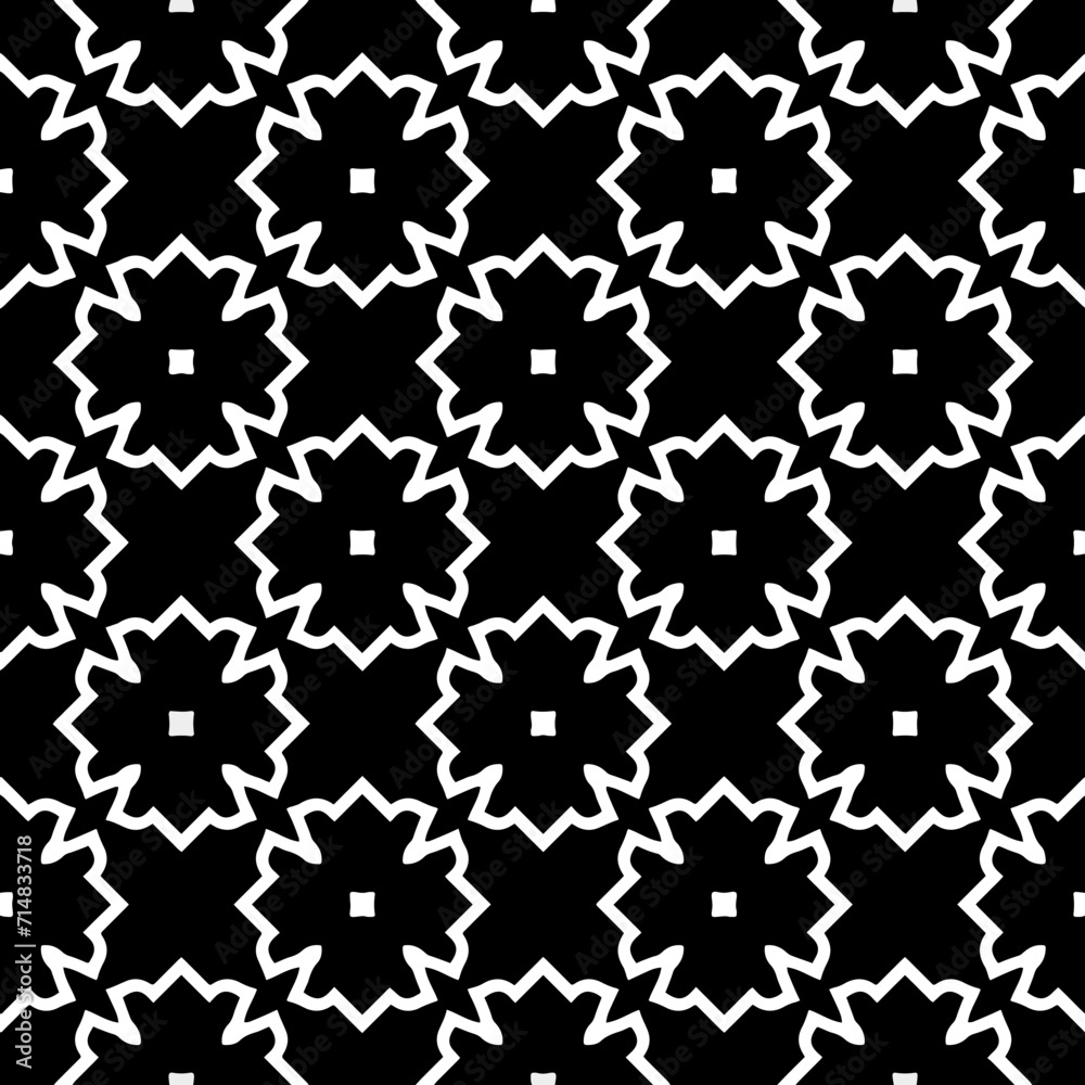 A white background with black design.Seamless texture for fashion, textile design, on wall paper, wrapping paper, fabrics and home decor. Simple repeat pattern. Geometric patterns. A white background with black design.Seamless texture for fashion, textile design, on wall paper, wrapping paper, fabrics and home decor. Simple repeat pattern. Geometric patterns.