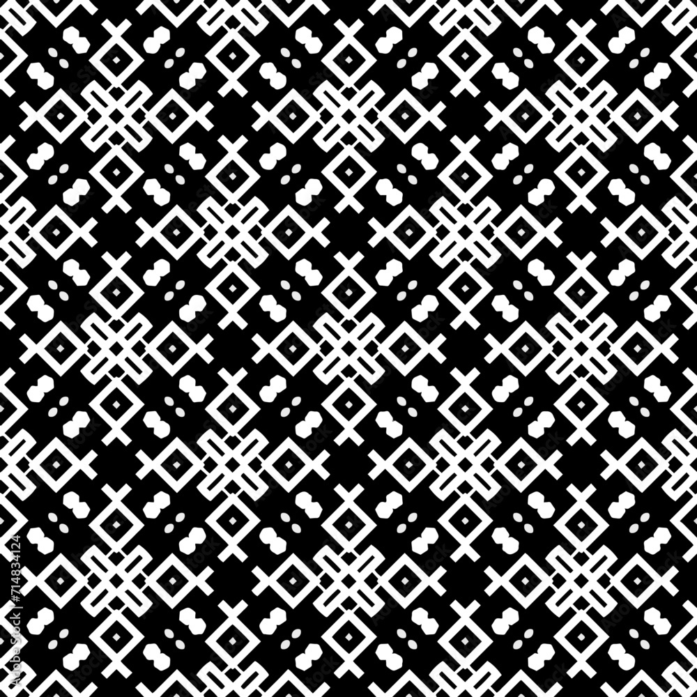 A white background with black design.Seamless texture for fashion, textile design, on wall paper, wrapping paper, fabrics and home decor. Simple repeat pattern. Geometric patterns. A white background with black design.Seamless texture for fashion, textile design, on wall paper, wrapping paper, fabrics and home decor. Simple repeat pattern. Geometric patterns.