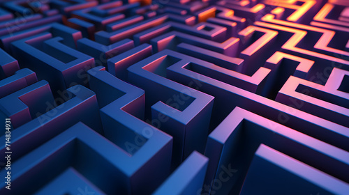 3D labyrinth 