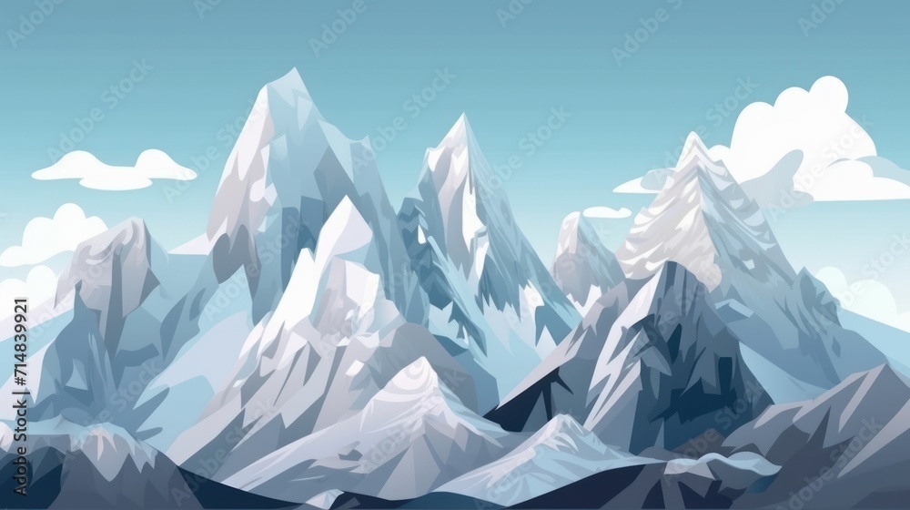 Mountain, KI generated