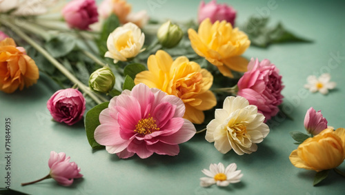 spring vibe floral background © Vugar & Salekh