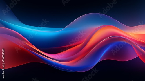 Versatile Neon Waveforms, Organic Curves, and Bright Colors, Energizing and Dynamic for Design Projects
