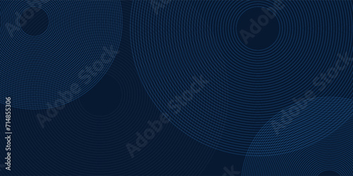 Bright blue dynamic abstract vector background with diagonal lines. 3d cover of business presentation banner for sale event night party. Fast moving soft circle wave line stripe decoration