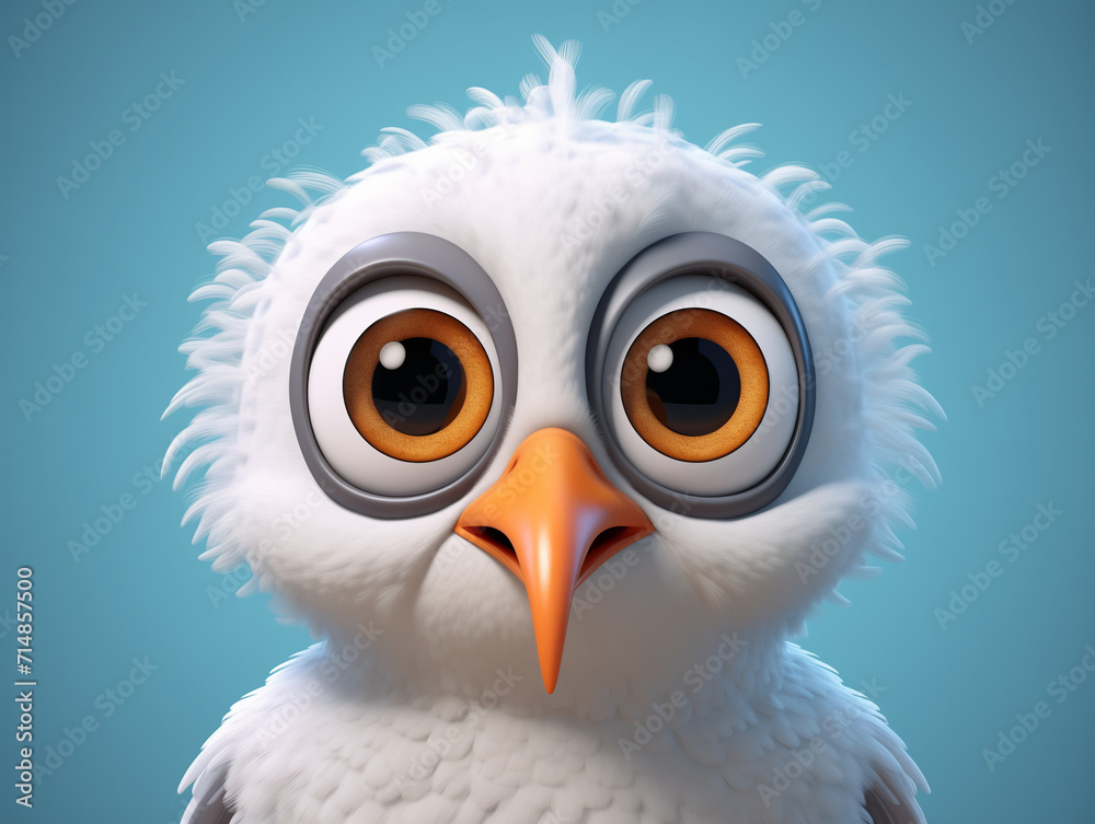 Cute 3D Animals illustration Cute 3D Animals illustration