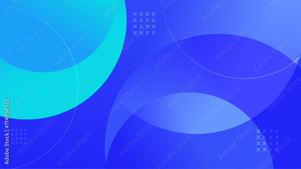 Blue and white vector gradient abstract background with geometric shapes elements. Abstract gradient shapes background for presentation, business report, card, banner, poster