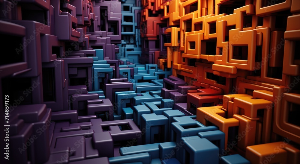 A vibrant sea of lego cubes floods the room, a kaleidoscope of color and creativity in an otherwise mundane indoor space