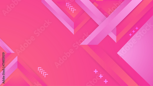 Pink and purple violet vector gradient geometric abstract background design. Abstract gradient shapes background for presentation, business report, card, banner, poster