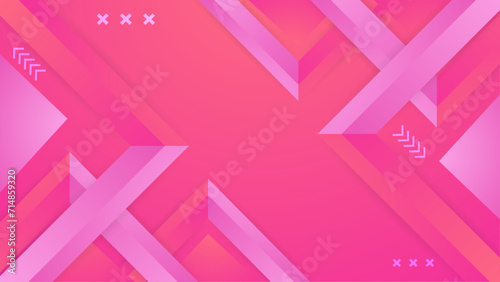 Pink and purple violet vector abstract geometric gradient shapes background. Abstract gradient shapes background for presentation, business report, card, banner, poster