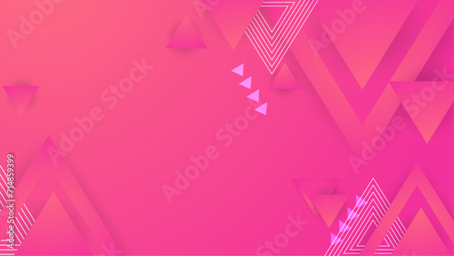 Pink and purple violet vector gradient abstract background with geometric shapes elements. Abstract gradient shapes background for presentation, business report, card, banner, poster