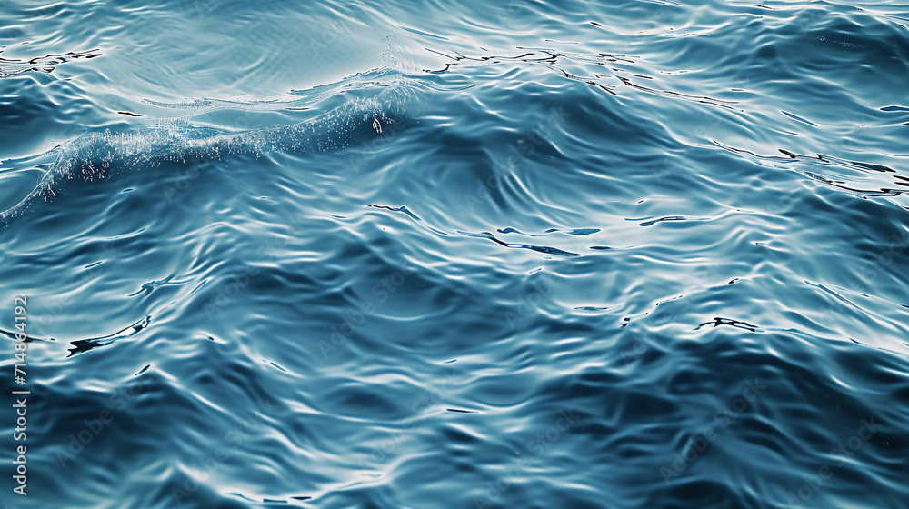 Waves caused by a boat moving through water, realistic depiction of the energy and patterns created, clear ripples and wake, detailed textures of water and reflections Waves caused by a boat moving through water, realistic depiction of the energy and patterns created, clear ripples and wake, detailed textures of water and reflections
