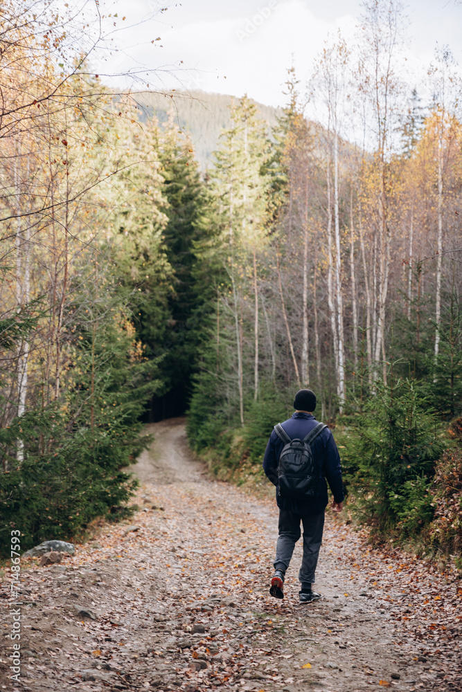 Going the distance. Shot of a young man enjoying a hike through the mountains. a handsome man with an athletic build is traveling in the mountains. landscape
Going the distance. Shot of a young man enjoying a hike through the mountains. a handsome man with an athletic build is traveling in the mountains. landscape