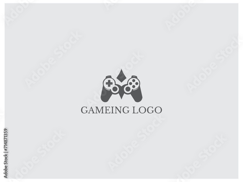 premium gameing logo vector, vector and illustration,