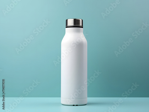 3D blank water bottle mockup © tanjidvect