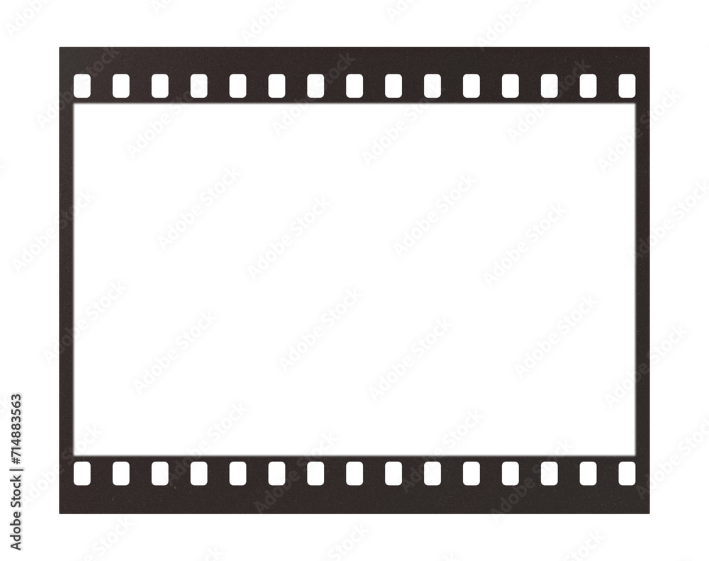 Camera transparent film strip mockup, isolated on white background template frame, real high-res 35mm photo scan analogue sheet negative Camera transparent film strip mockup, isolated on white background template frame, real high-res 35mm photo scan analogue sheet negative