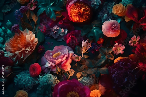 flowers background © sugastocks