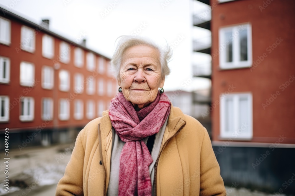 Portrait of a body positive senior woman Portrait of a body positive senior woman