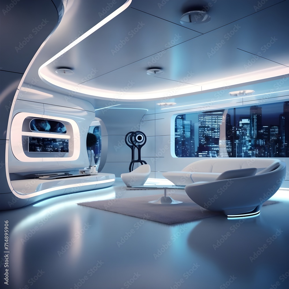 Futuristic Illumination: High-Tech Neon Interiors Futuristic Illumination: High-Tech Neon Interiors