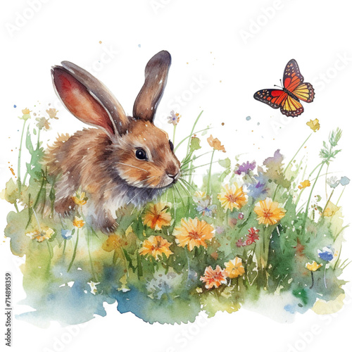 Bunny in a meadow