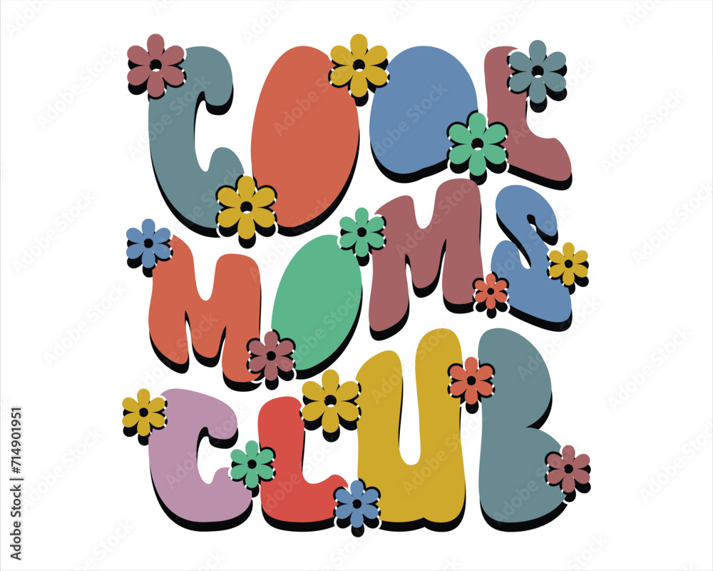 Cool Moms Club Retro Design,Cool moms club quote retro wavy colorful Design,Mom Cut File,Happy Mother's Day Design,Best Mom Day Design,gift for mom, lover, Cool Moms Club Retro Design,Cool moms club quote retro wavy colorful Design,Mom Cut File,Happy Mother's Day Design,Best Mom Day Design,gift for mom, lover,