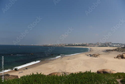Praia Cabedelo do Douro, Cabedelo do Douro Beach, Plage de Cabedelo do Douro, Porto, Portugal photo