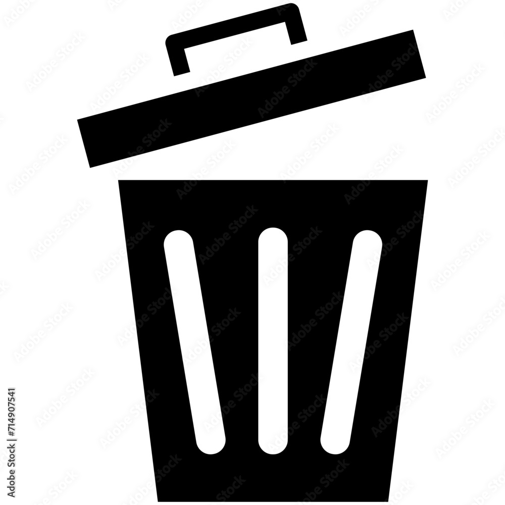 Trash vector icon illustration of Pollution iconset. Trash vector icon illustration of Pollution iconset.