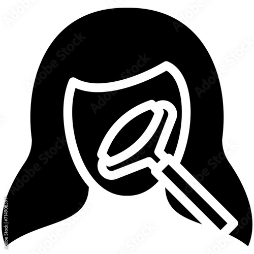 Face Roller vector icon illustration of Spa iconset.