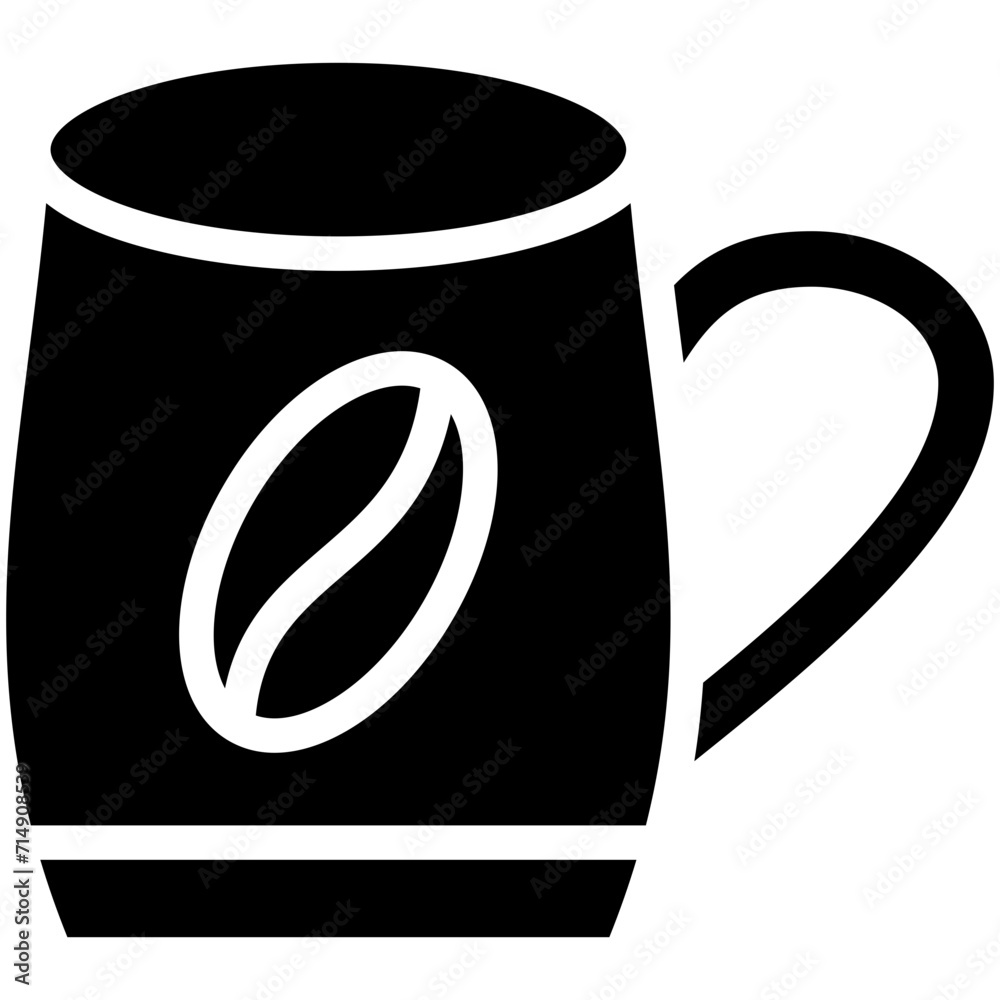 Coffee Mug vector icon illustration of Spa iconset. Coffee Mug vector icon illustration of Spa iconset.
