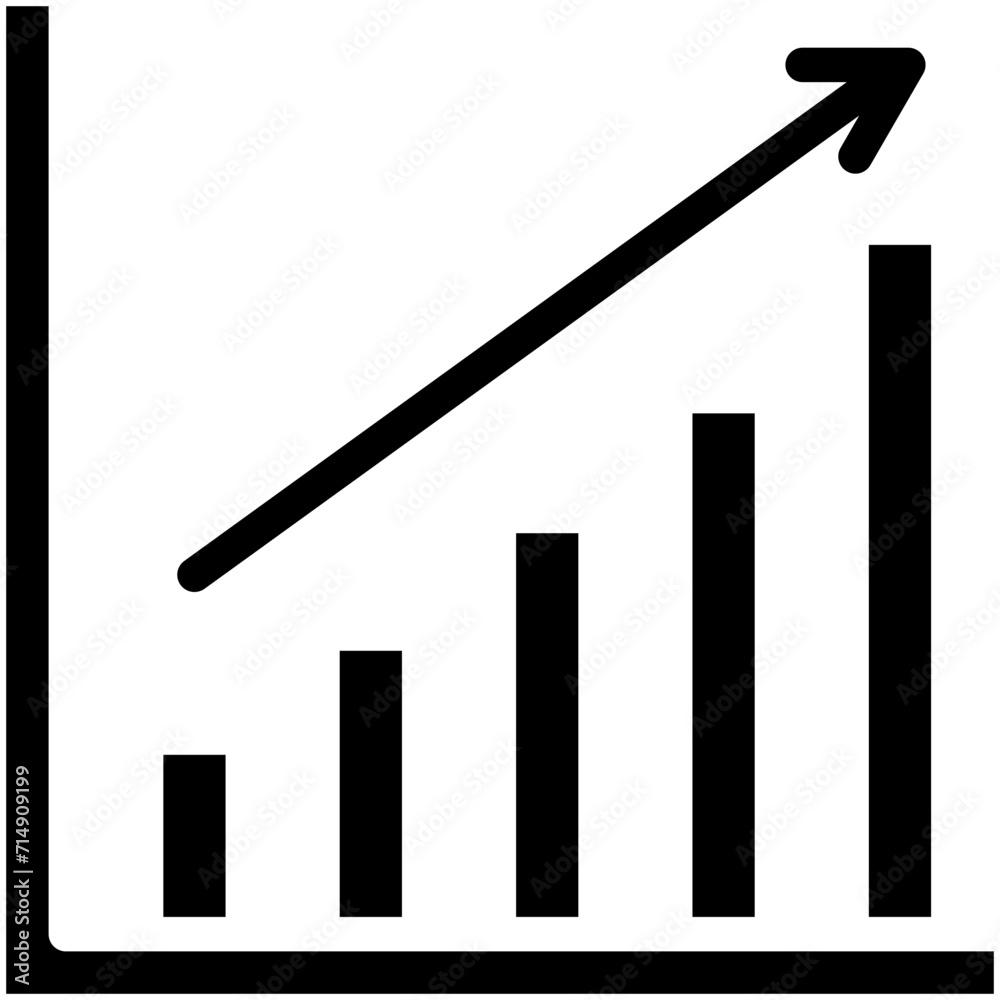 Business Growth vector icon illustration of Online Marketing iconset. Business Growth vector icon illustration of Online Marketing iconset.