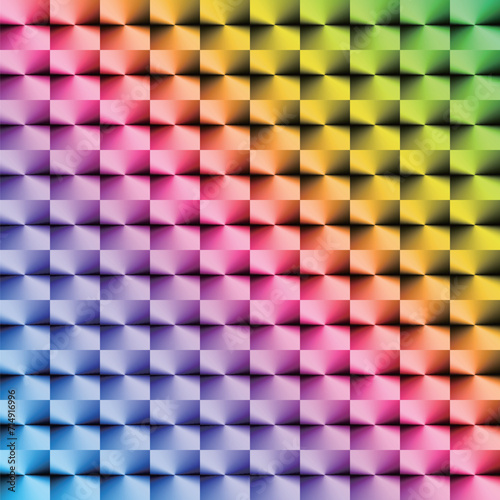 ホログラムパターン_レインボー