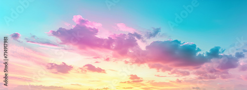 夕暮れのメロディ：夕日と雲が奏でる空の歌,Melody of Sunset: Song of the sky played by the setting sun and clouds,Generative AI	