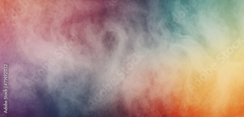 smoky colorful background © YOUCEF