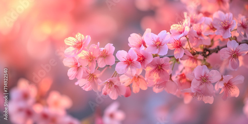 Cherry blossom flower © whannsweet
